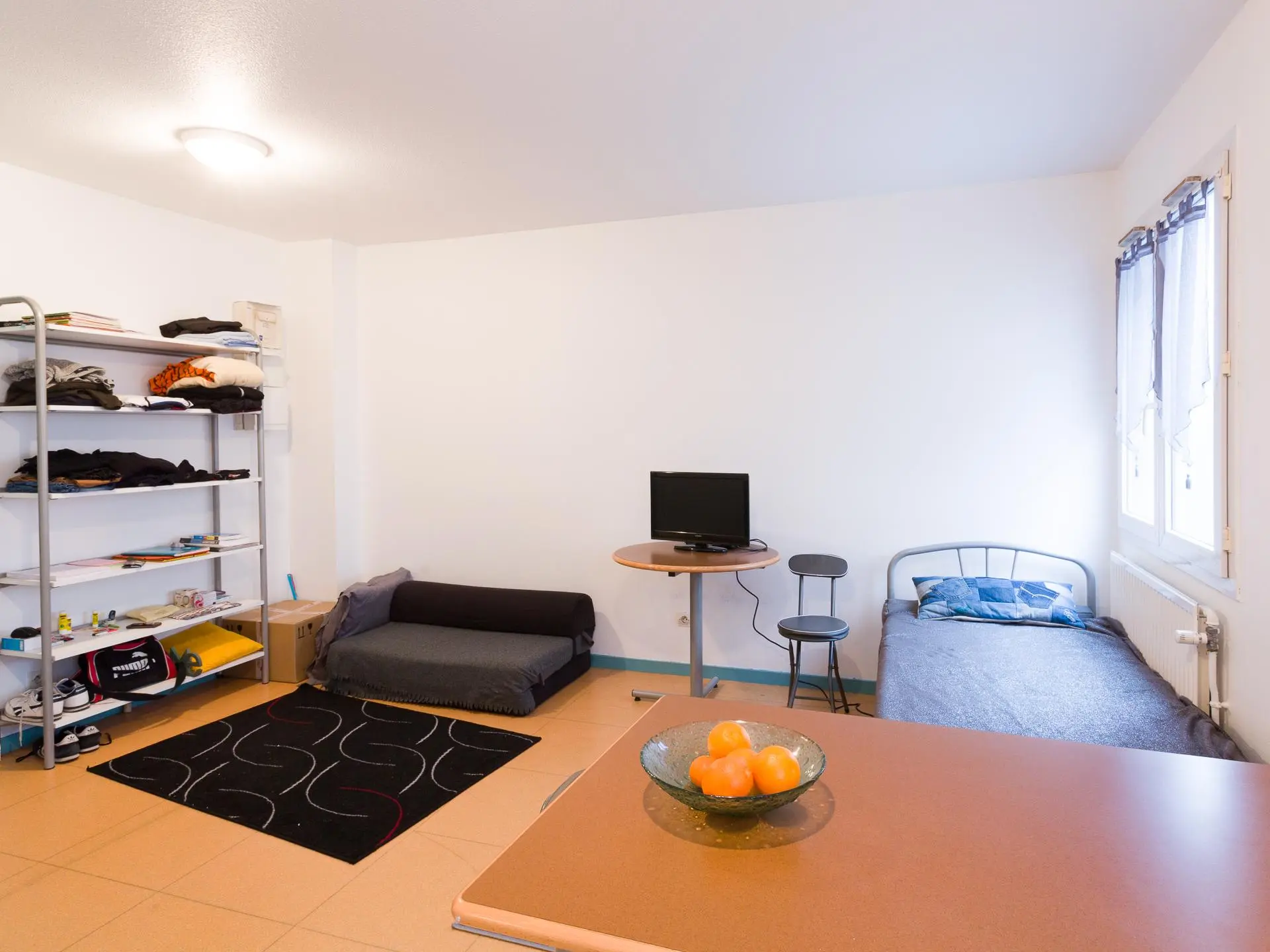 Intérieur d'un logement de la résidence Paul Bert, CROUS de Lyon (Lyon 3)