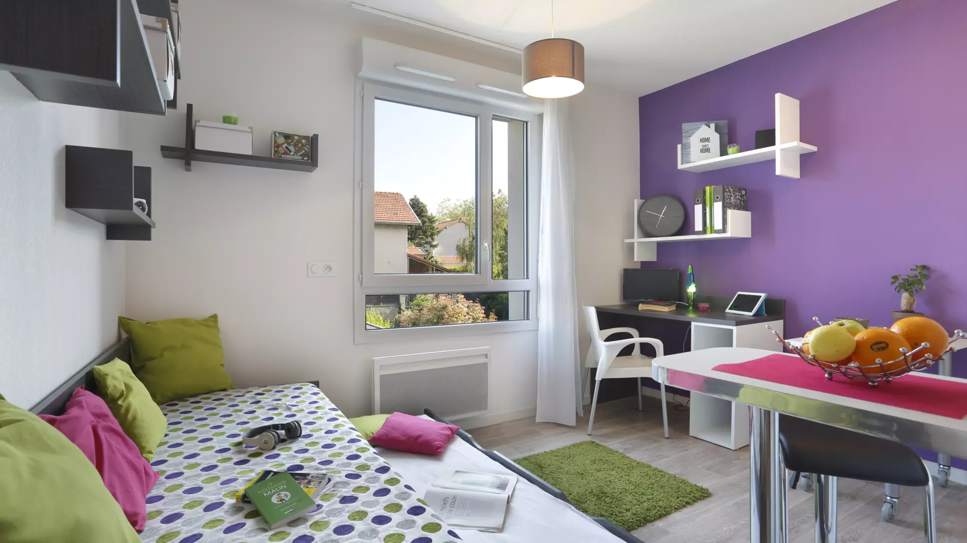 Logement de la résidence Néméa Appart’Étud Lyon 8, Néméa Appart’Étud (Lyon 8)